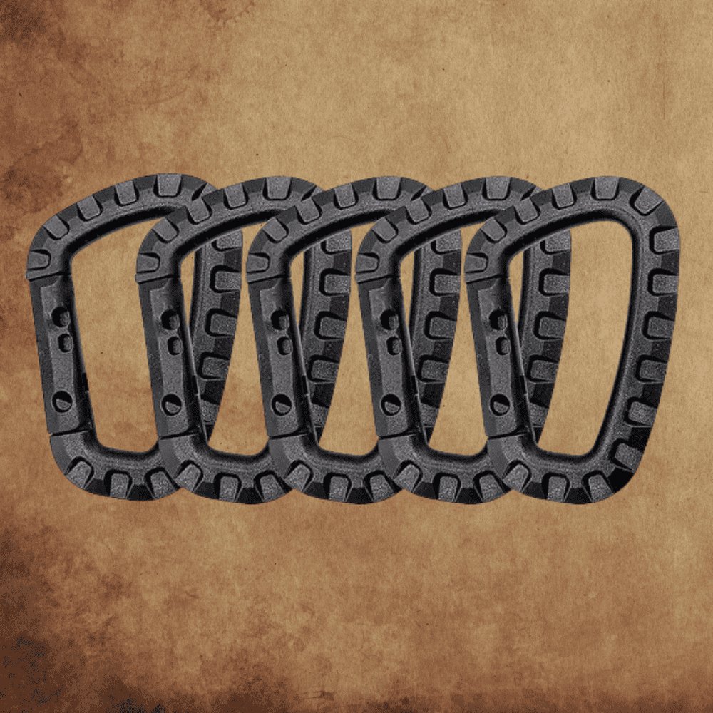 5 Pack Carabiner Black | Platinum USA Inc. - Platinum USA Inc.
